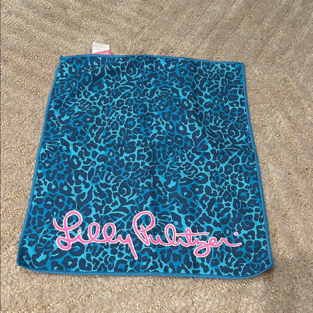 Lilly Pulitzer workout towel
